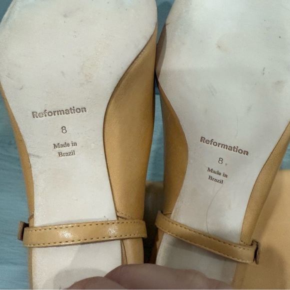 Reformation Boots Gaelle Knee High in Buckskin Tan Leather - Picture 16 of 16